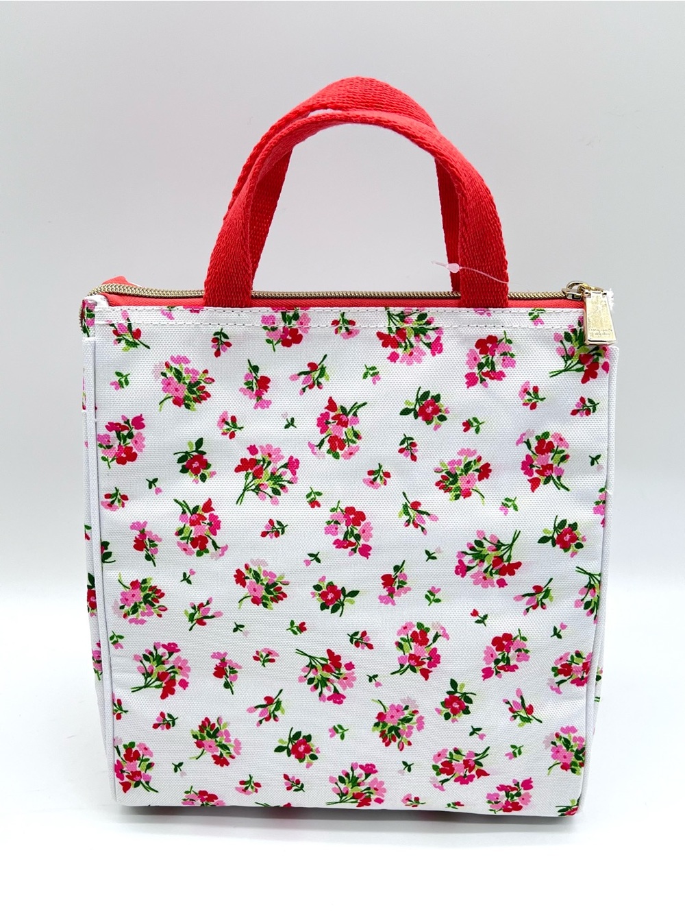 NWT Kate Spade Floral Insulated Lunch Tote + Matching Headband - Picture 3 of 16